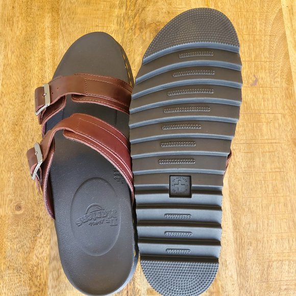 NWT Men\'s Shoes Dr. Martens MYLES Leather Slide Sandal main image 8